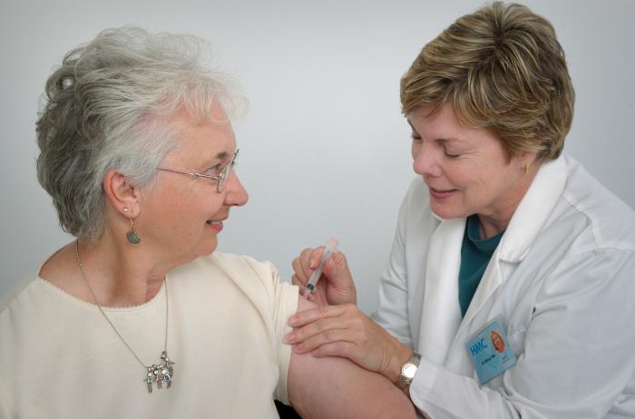 Elderly Vaccine Woman
